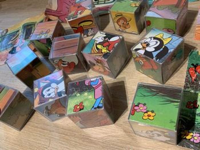 Cubes puzzles vintage - photo numéro 6
