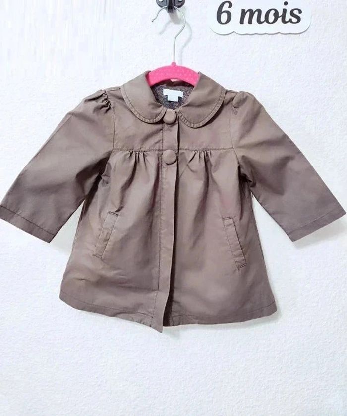Veste doublée bébé fille taille 6 mois - photo numéro 2