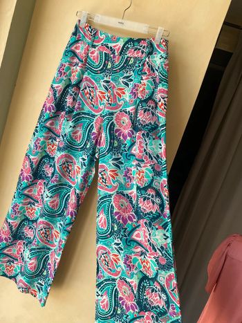 Pantalon jambes larges à motifs Banditas S