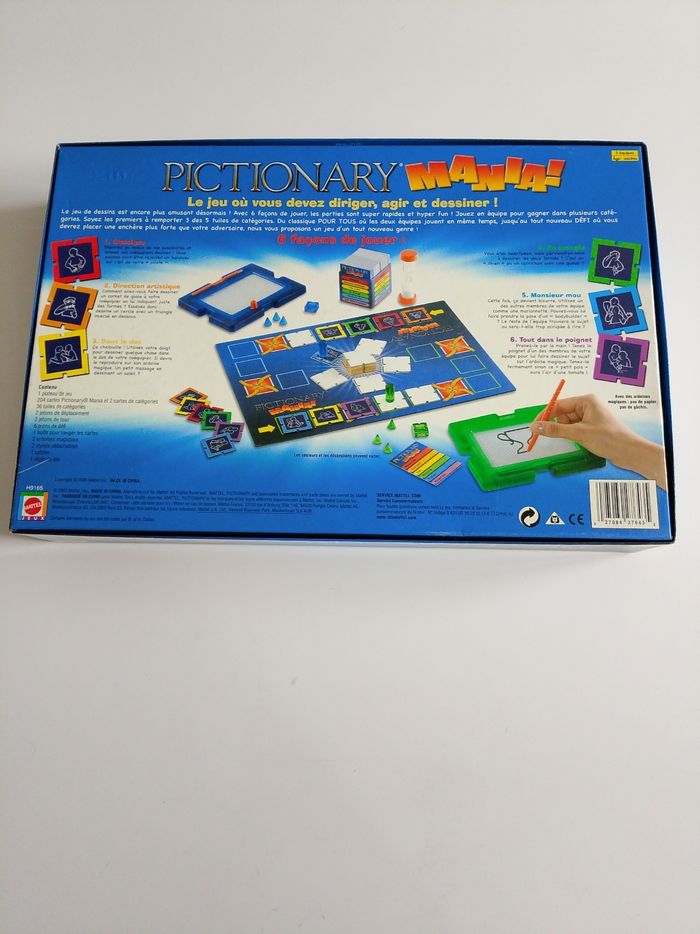 Pictionary mania Mattel complet - photo numéro 2