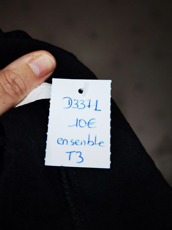 D3371 - ensemble veste+ pantacourt femme T3 - photo numéro 7