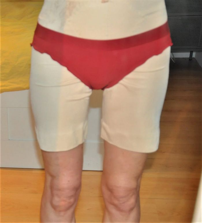 H&M bikini rouge foncé t.XS tb état - photo numéro 8