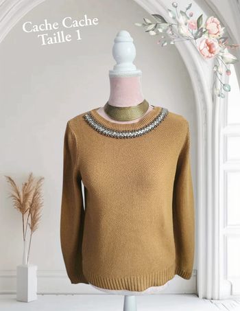 Pull col strass&perles