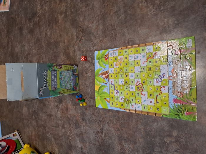 puzzle jeux echelle&serpent - photo numéro 3