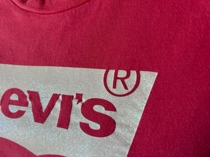 T-shirt rose foncé levi’s pailleté devant 16 ans Levis San Francisco - photo numéro 4