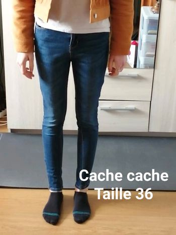 Jean bleu Cache cache Taille 36