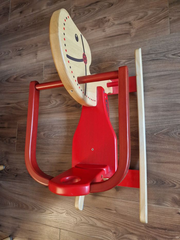 Cheval à bascule en bois pour enfant - photo numéro 4