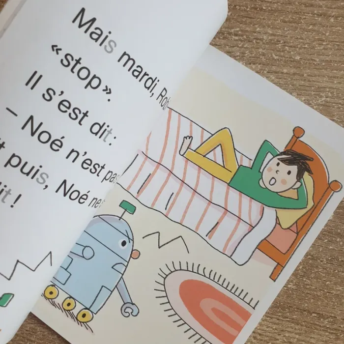⭐ LIvre Robi le petit robot Nathan #emyfleury_livres - photo numéro 4