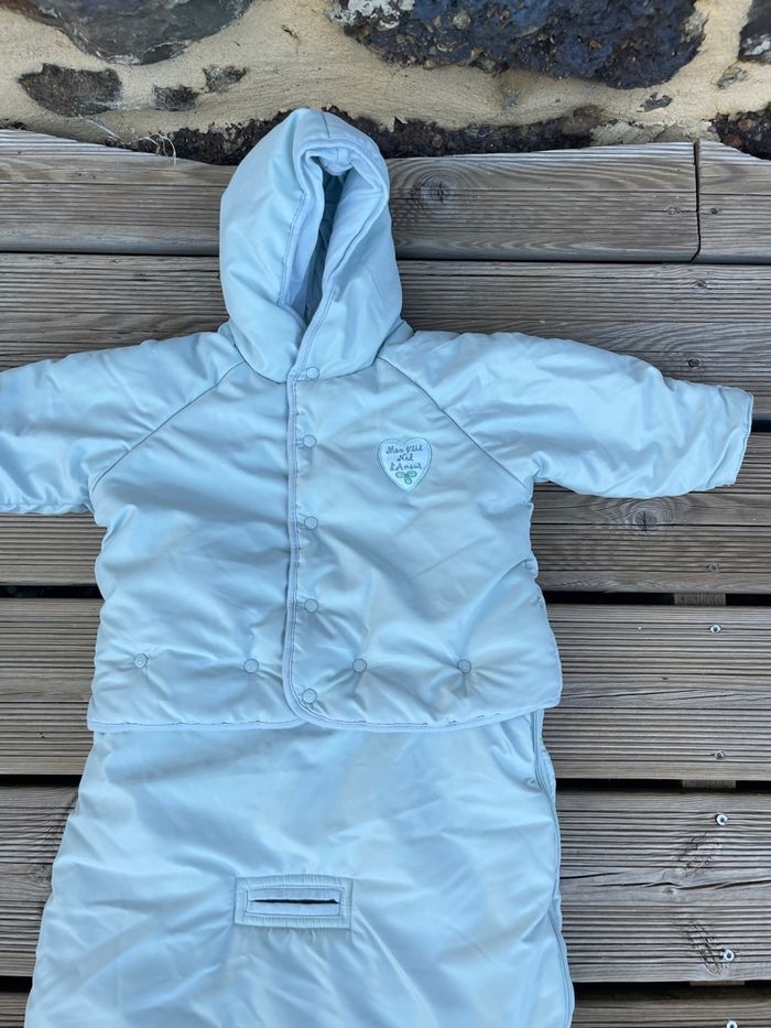 Combi pilote vintage bleu ciel - Colin Coline Vertbaudet - photo numéro 5