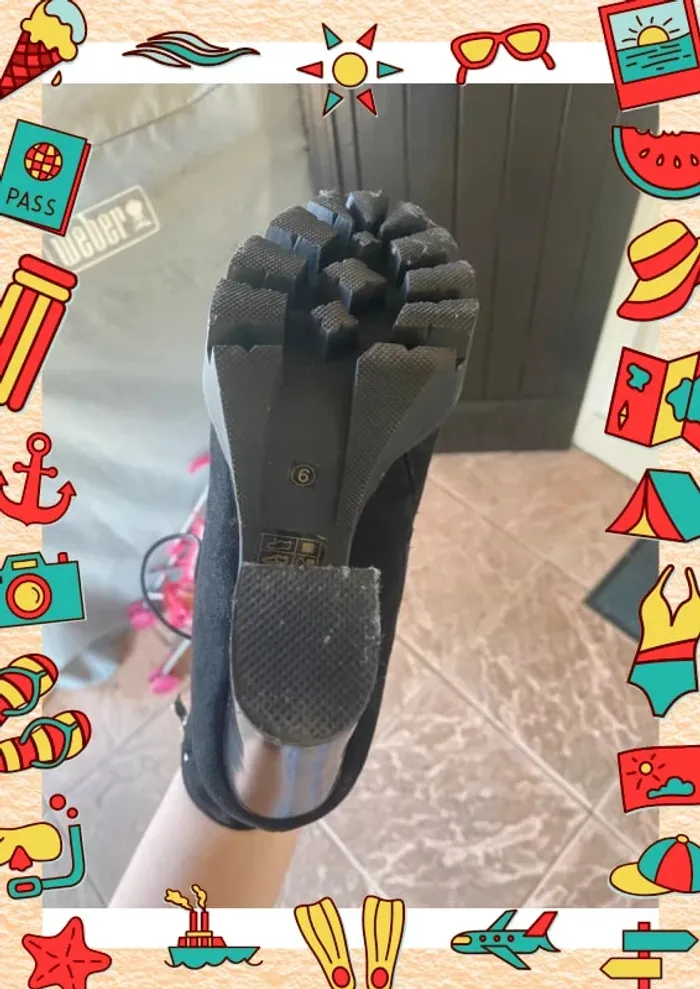 Bottines à talon haut 39 Raid Wide Fit Asos - photo numéro 10