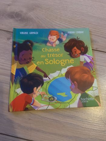 Livre chasse au trésor en sologne