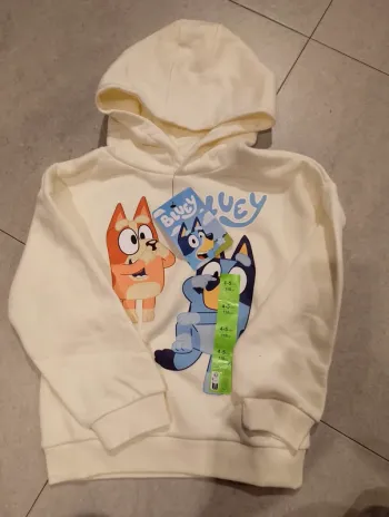 Pull à capuche bluey