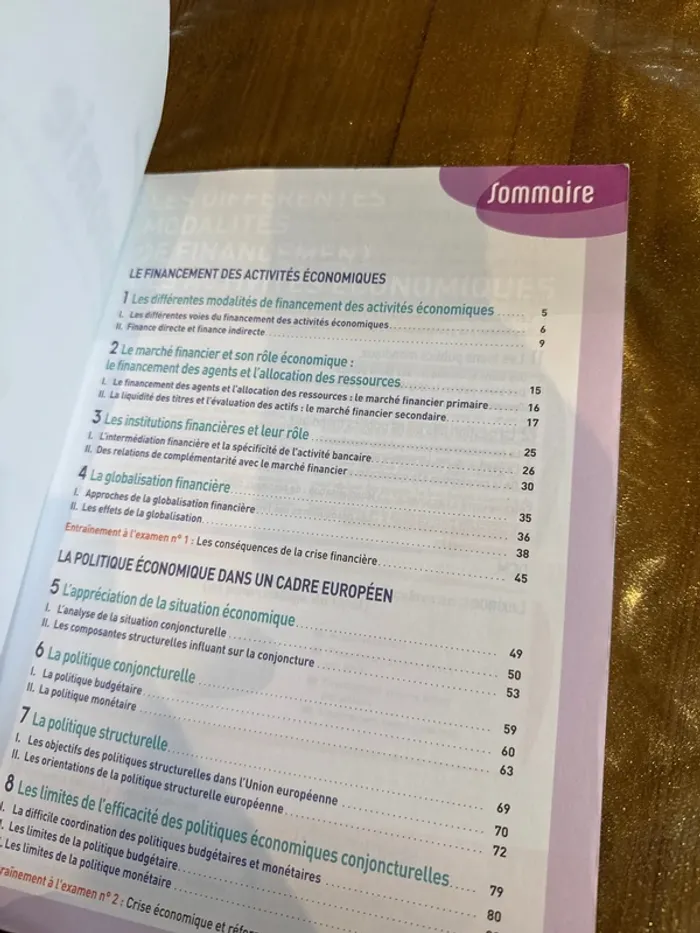 Livre économie, BTS tertiaire, deuxième année - photo numéro 5