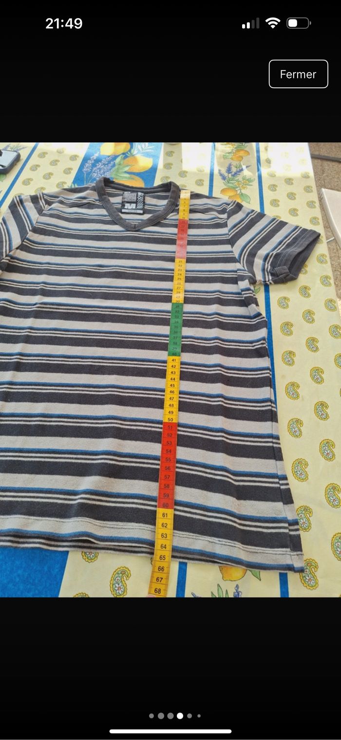 T-shirt col en V - photo numéro 4