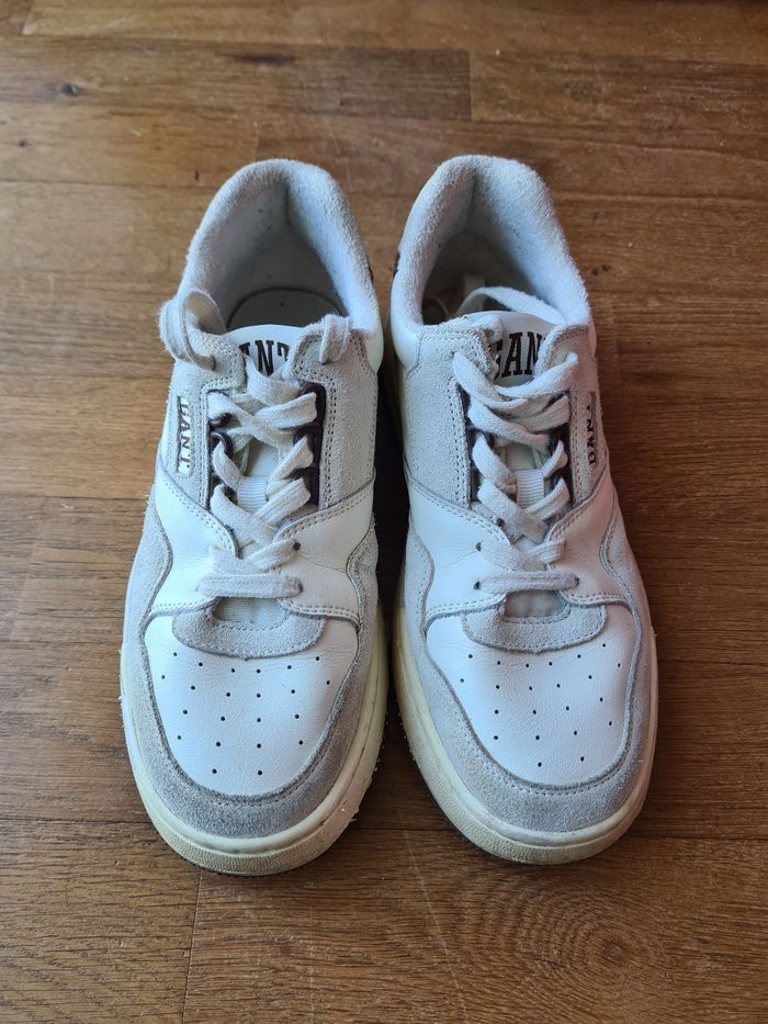Basket femme beige - photo numéro 3