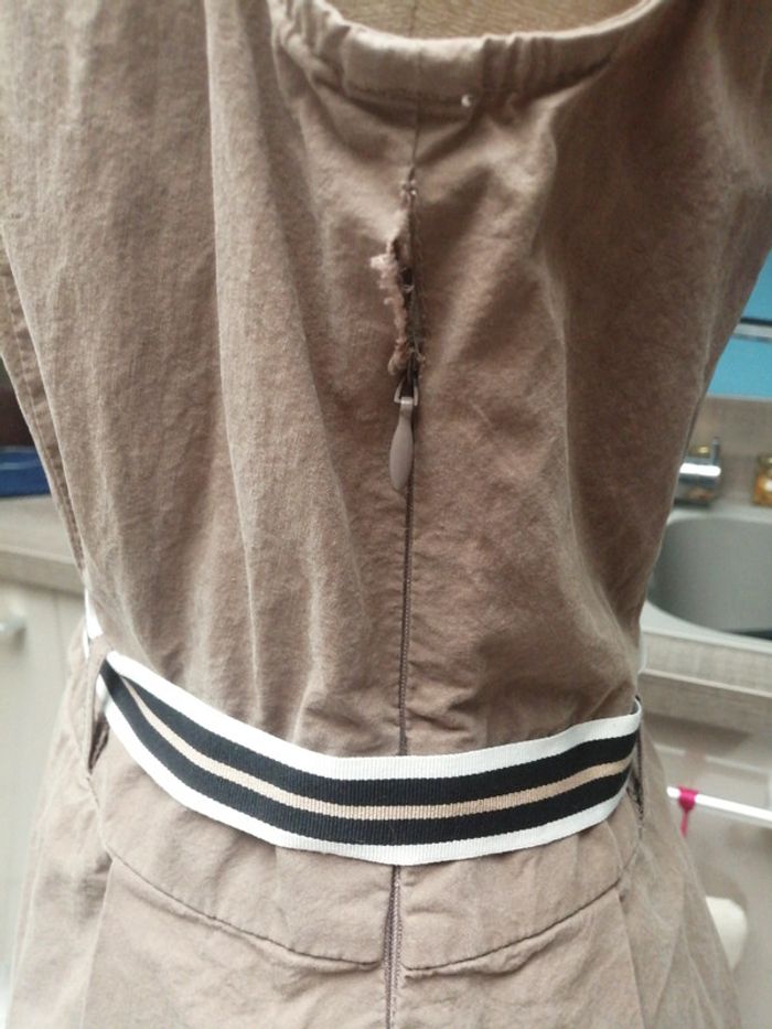 Robe 100%coton style militaire - photo numéro 4