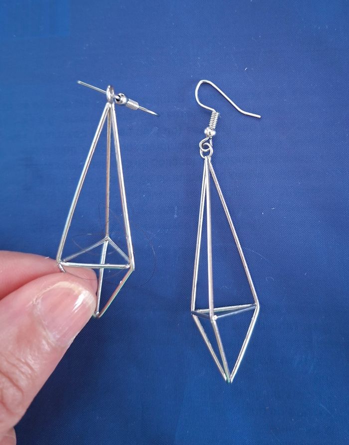 Boucles d oreilles graphiques - photo numéro 2