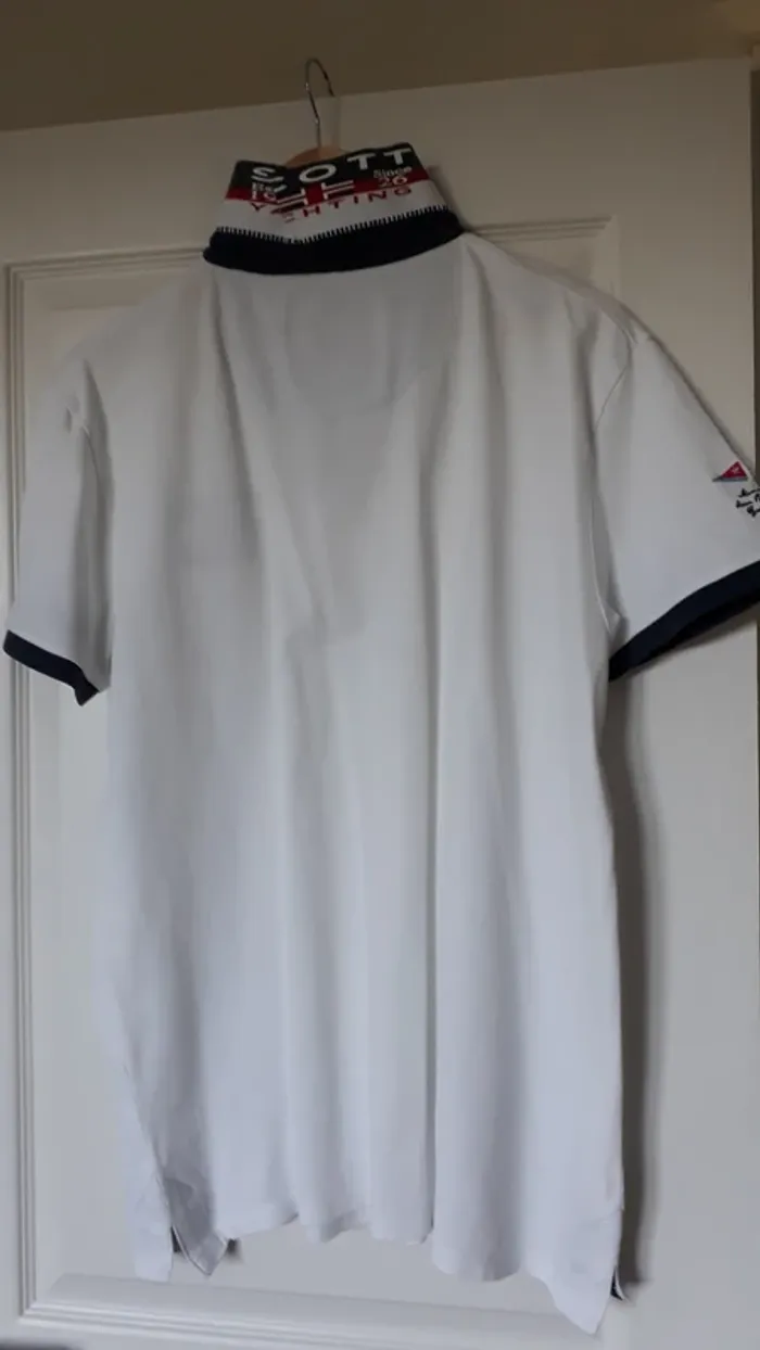 Polo blanc XXL - photo numéro 4