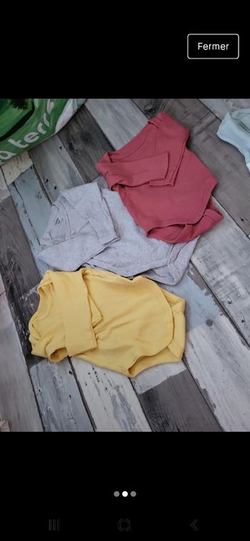 lot de 6 body