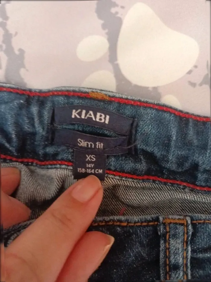 Jean Kiabi xS 14 ans slim fit très bon état - photo numéro 5