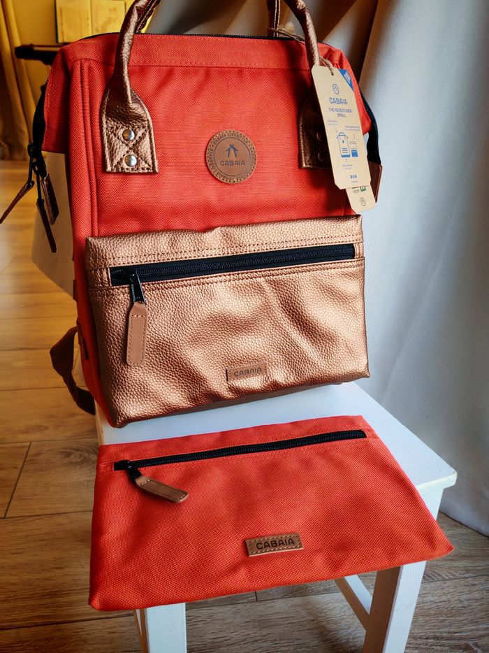 Sac cabaia small et trousse de toilette bogota - photo numéro 4