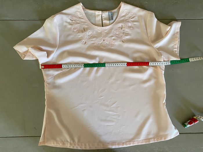 Blouse 3 Suisses Le Chouchou rose pâle taille 38 - photo numéro 13