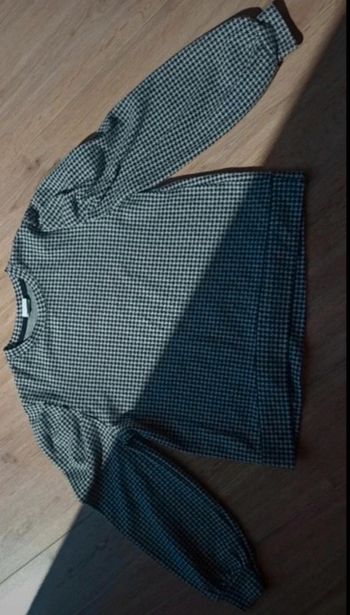 sweat pull pieds de poule Zara 11 12 ans