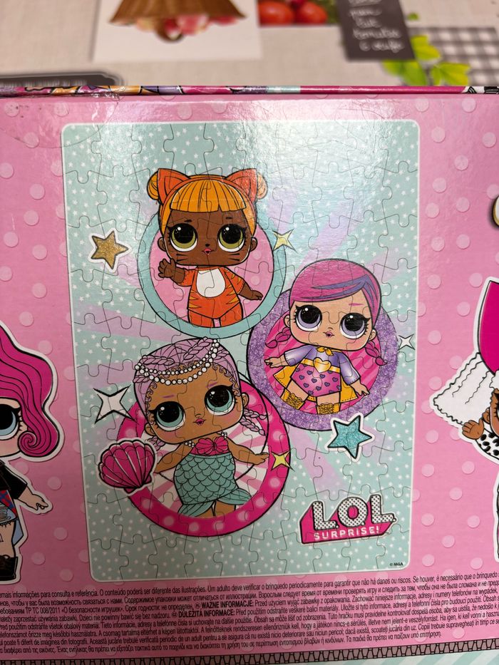 Puzzle poupée lol - photo numéro 3