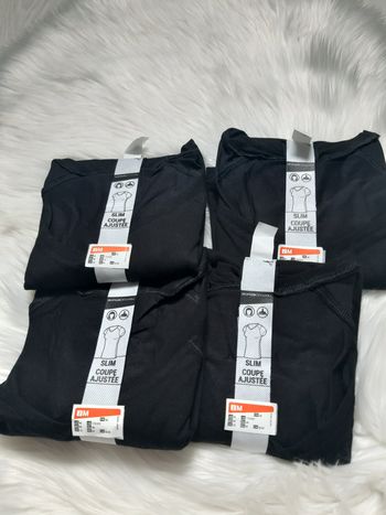 4 tee-shirts taille M Decathlon