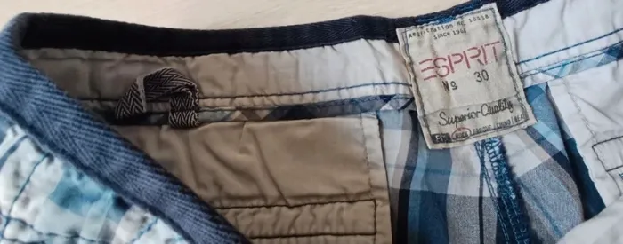 Short à carreaux esprit taille 33. - photo numéro 4