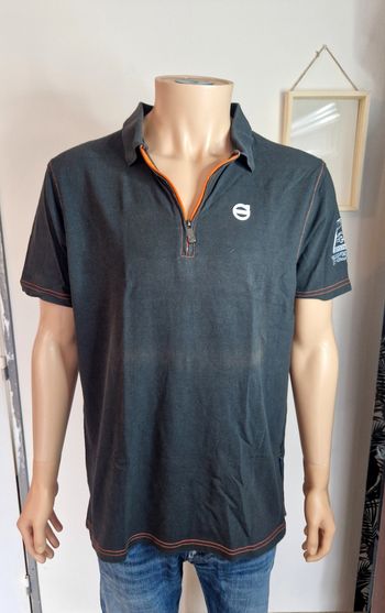 Volvo Polo Gris Anthracite Coupe Droite Homme L Sport