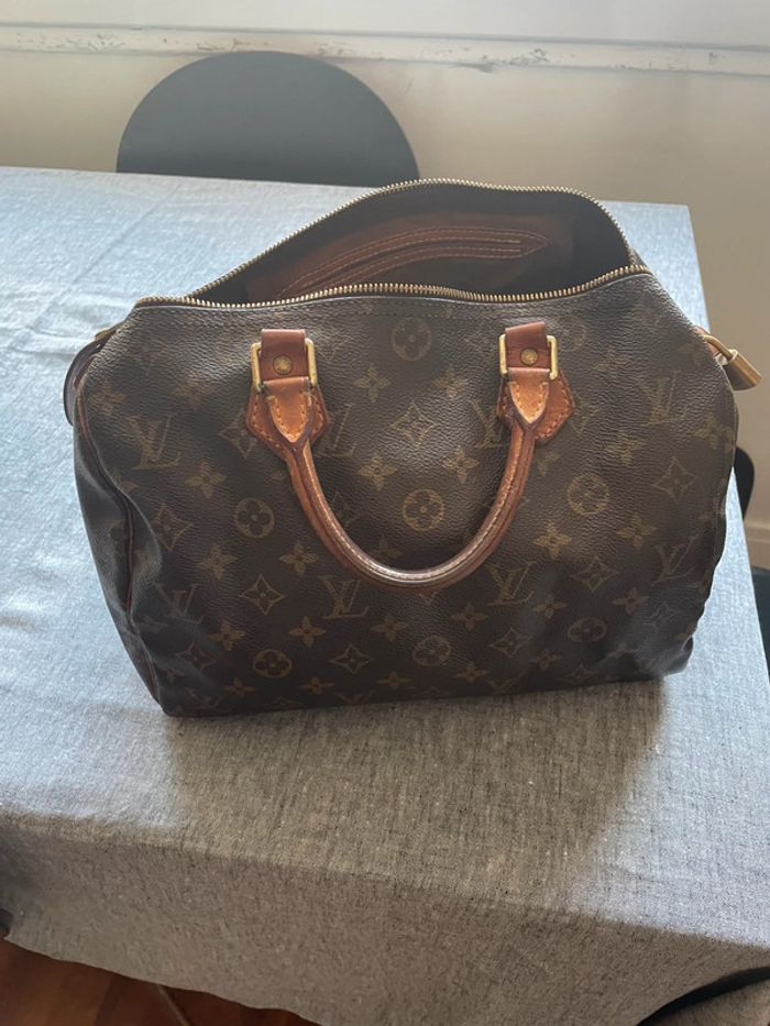 Sac Speedy Louis Vuitton monogram taille 30
