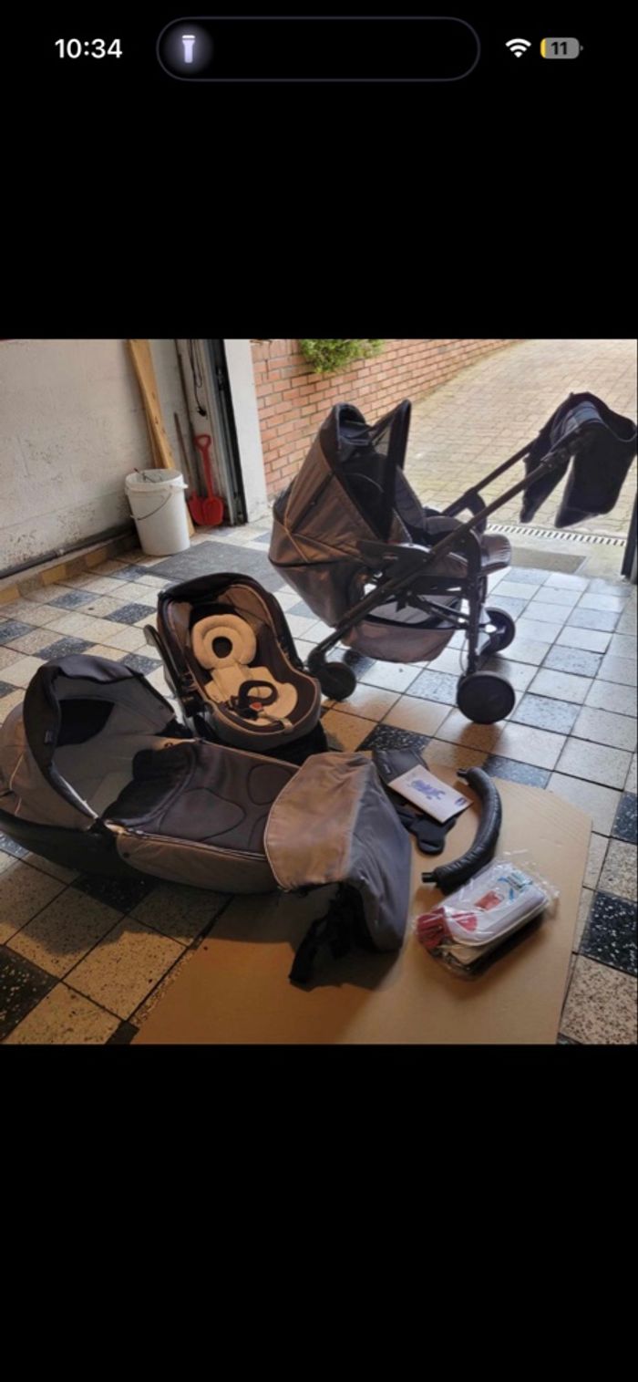 Pousette trio chicco