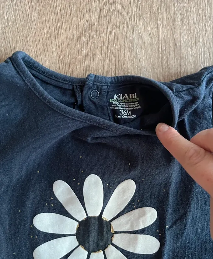 T shirt 36 mois Kiabi - photo numéro 3