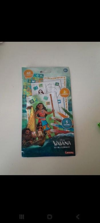 Set de coloriages disney