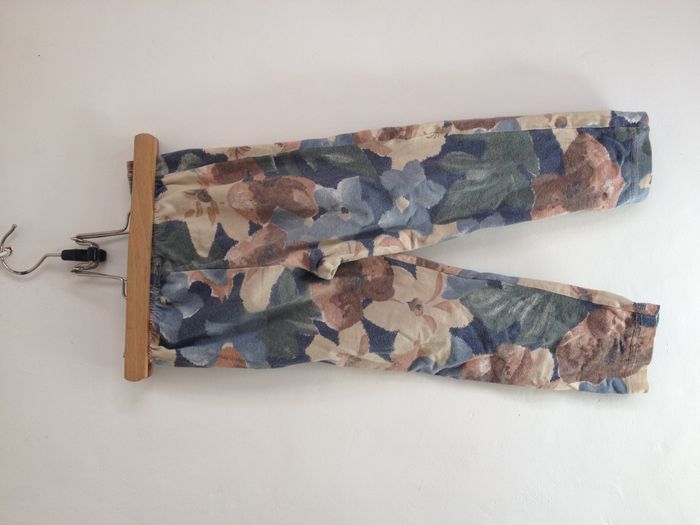 Pantalon léger avec imprimé fleurs pour enfant - photo numéro 2