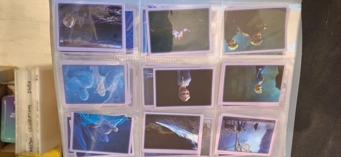 Cartes et stickers de la collection " la reine des neige II " neufs - photo numéro 3
