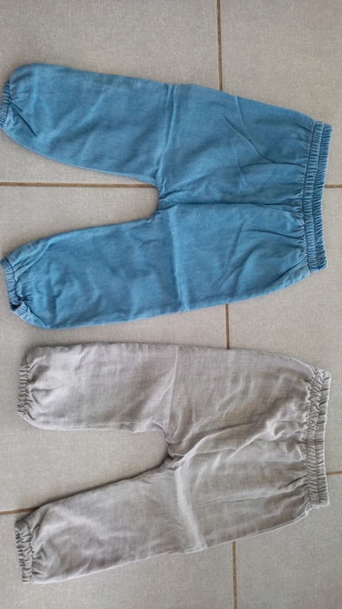 Lot de 2 pantalons Creeks T.24 M - photo numéro 2