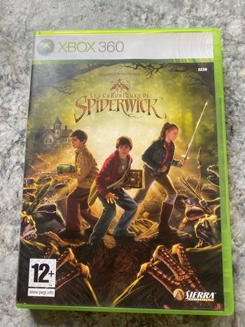 les chroniques de spiderwick Xbox 360