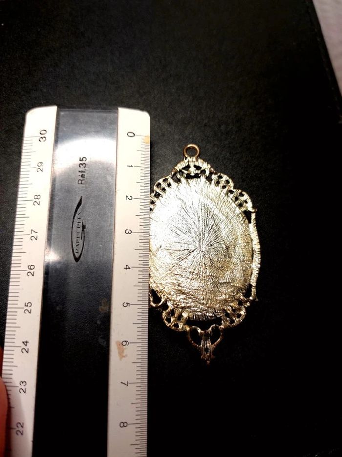 Magnifique pendentif avec cabochon image moulin à vent - photo numéro 4