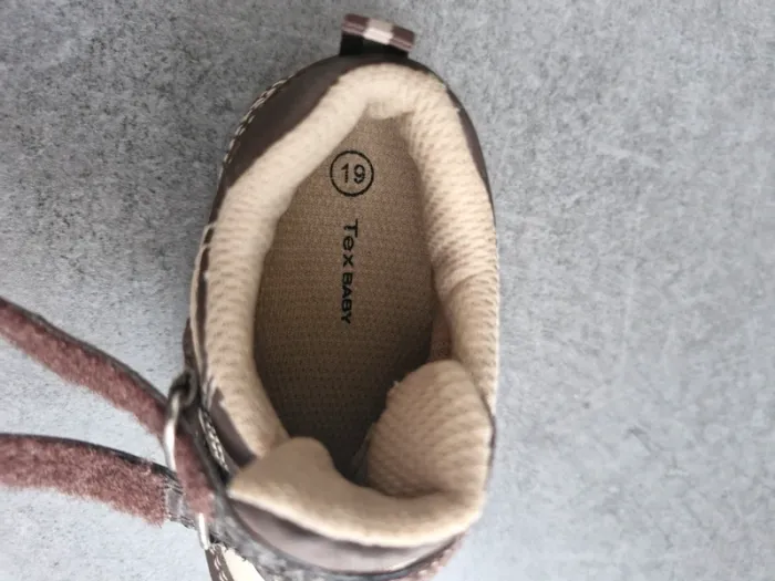 Basket garçon 19 Tex Baby marron beige - photo numéro 6
