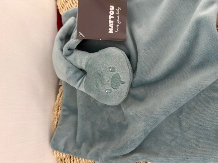 DOUDOU PLAT CARRE NATTOU LAPIN LAPIDOU