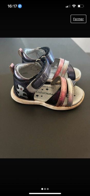 Nues pieds lulu castagnette