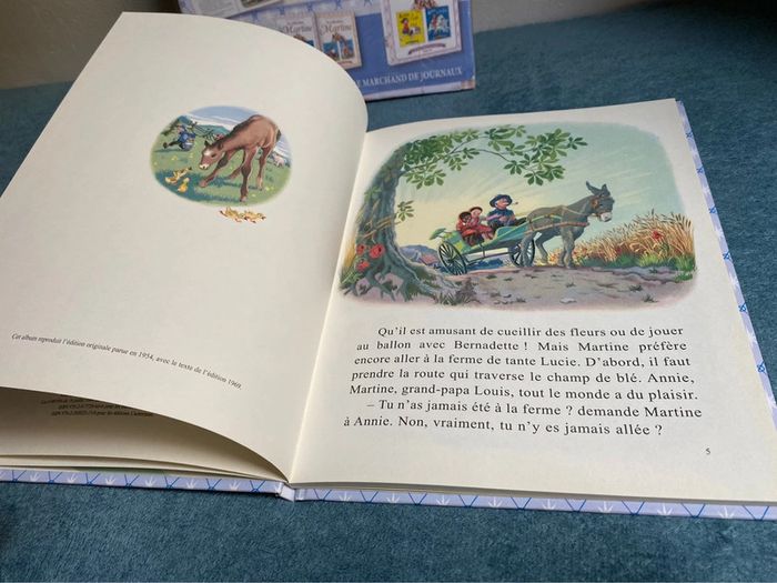 Lot de 2 livres de la collection Martine n°1 et 2. À la mer, au cirque, à la ferme et en voyage - photo numéro 10