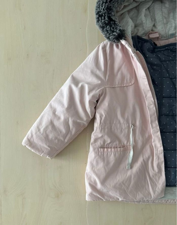 Manteau bébé fille - obaibi - taille 23 mois 86 cm - photo numéro 4
