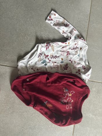 Lot body petit béguin