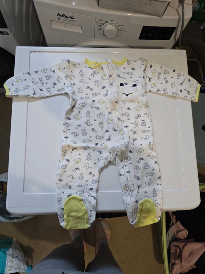 Pyjama léger manche longue 80 cm