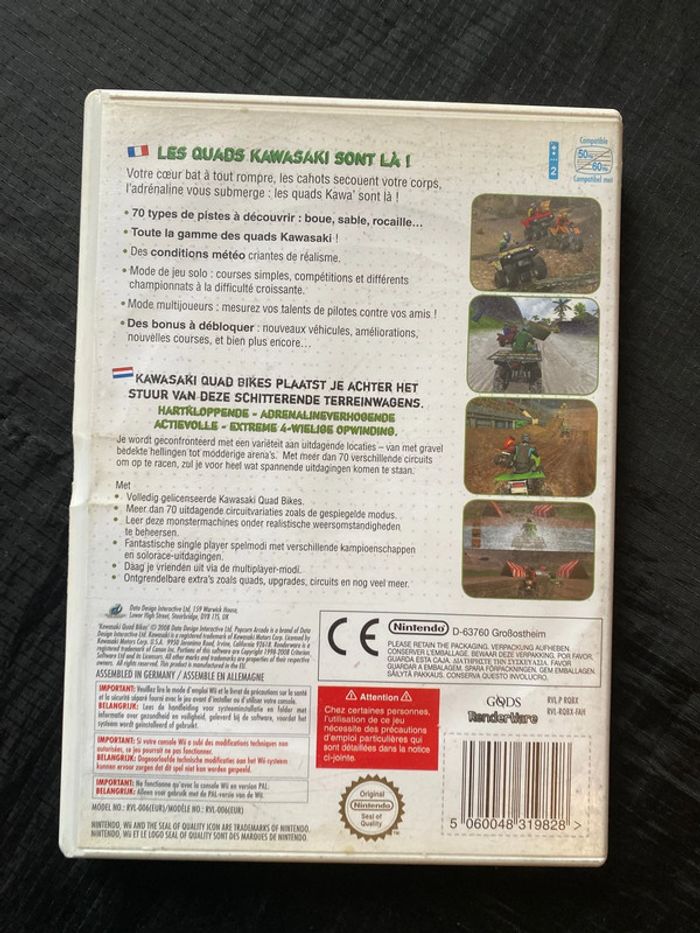 Kawasaki quad bikes wii - photo numéro 2