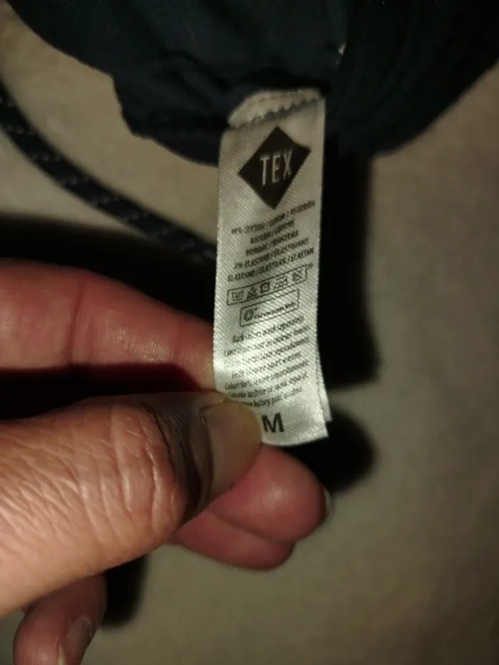 Pantalon Tex bleu marine taille M avec taille élastique - photo numéro 5