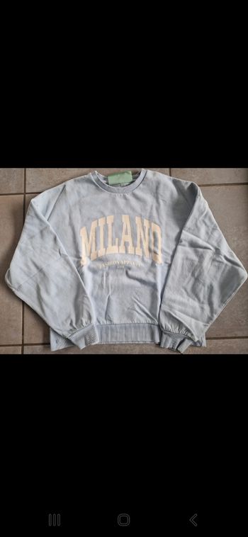 Sweat JJXX bleu clair